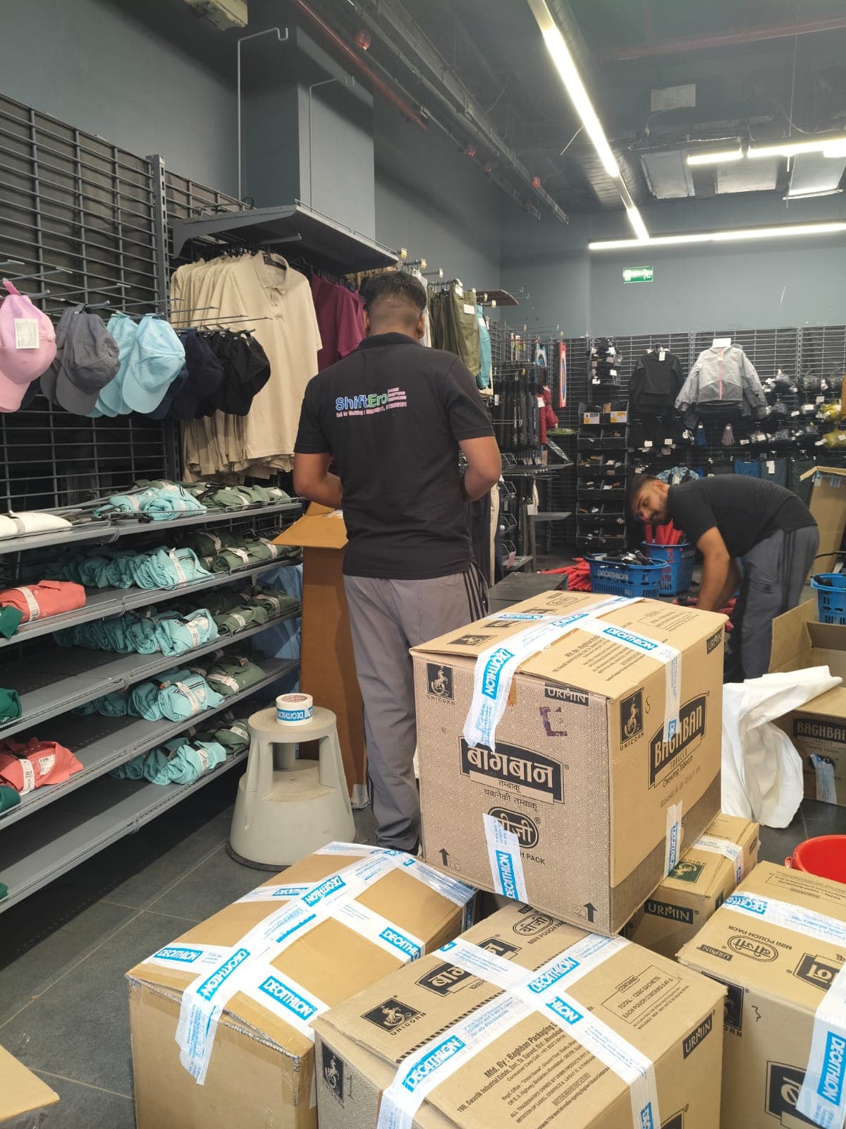 ShiftEro Ahmedabad Decathlon Packing and Shifting