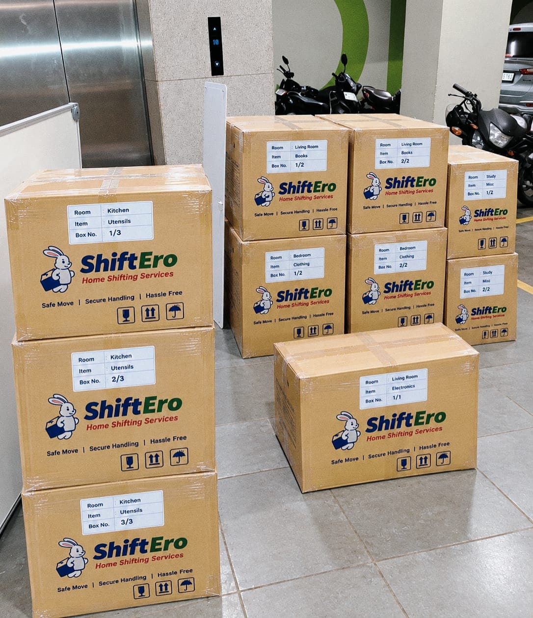 ShiftEro Ahmedabad Office packing and shifting