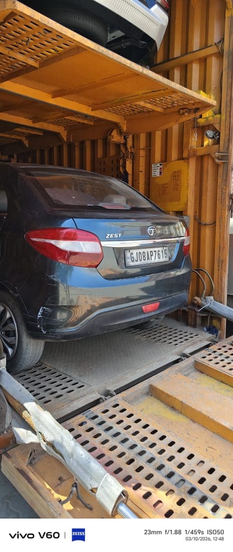 ShiftEro Car Transportation Ahmedabad to Guwahati
