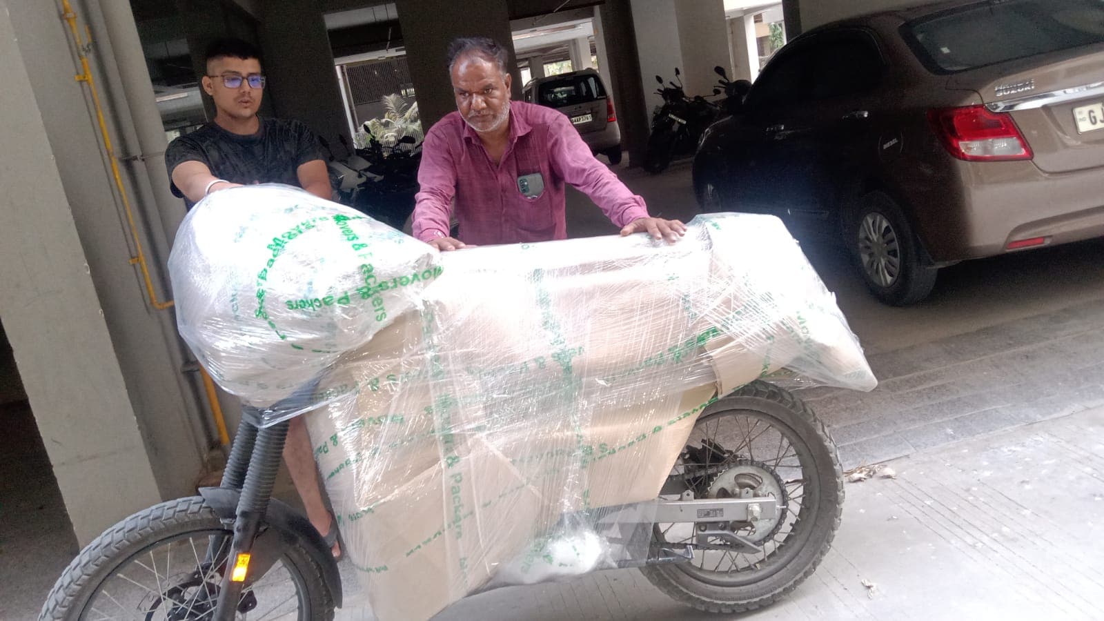 ShiftEro car and bike transportation